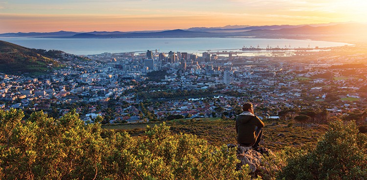 Cape Town at sunrise