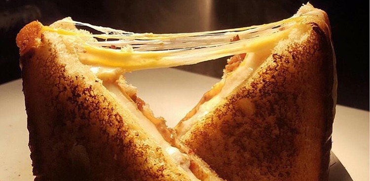 Cheesie's grilled cheese