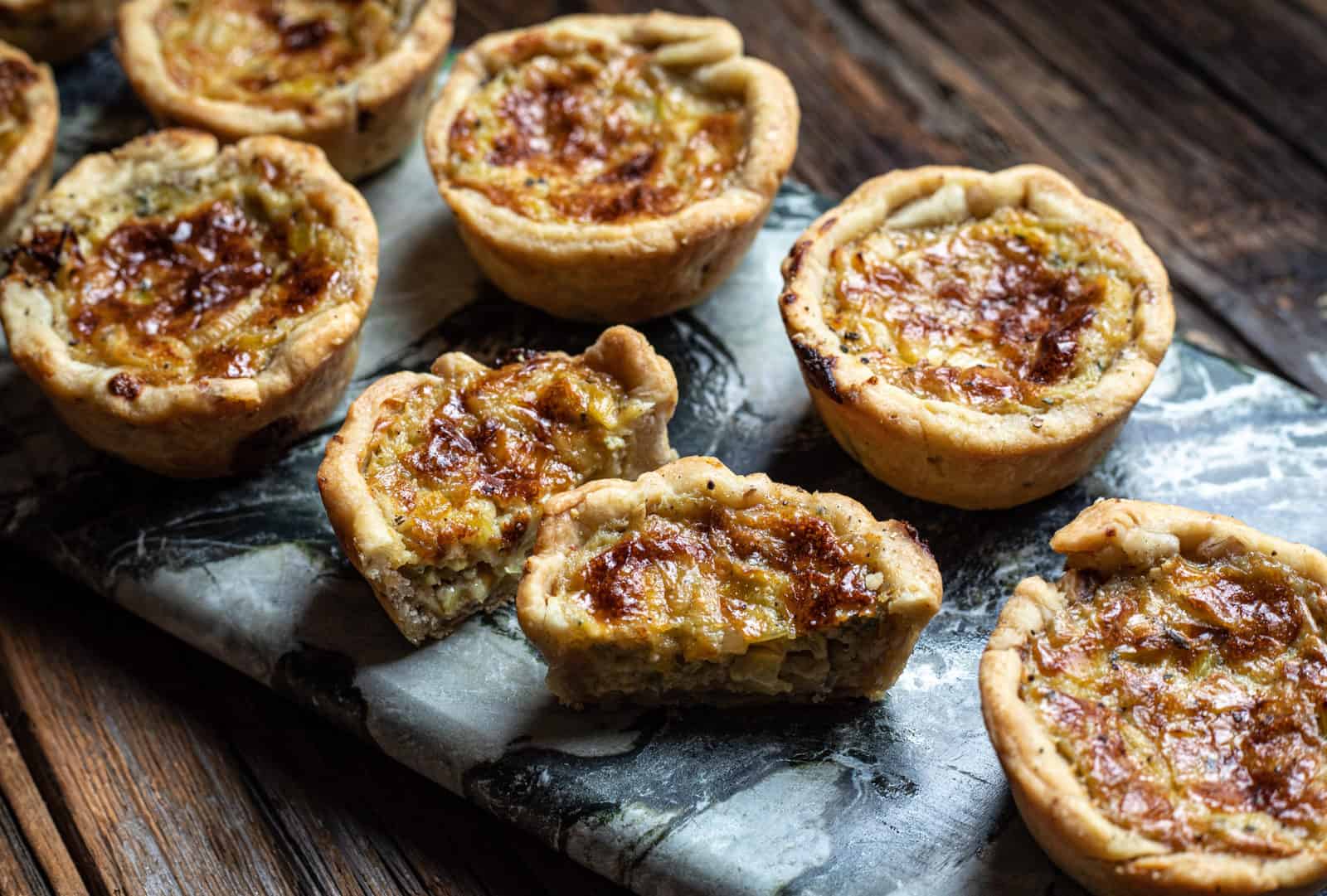 Stilton-and-Walnut-Tartlets