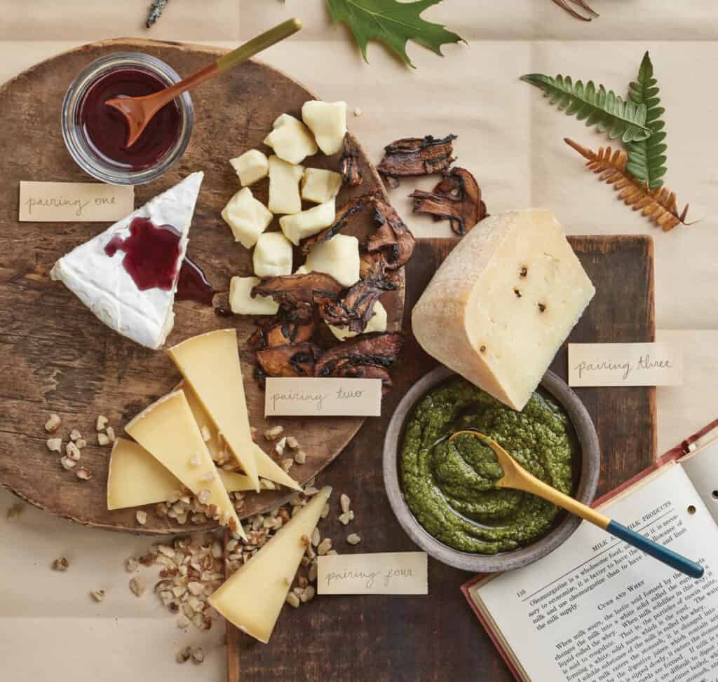 Foraged Cheese Plate