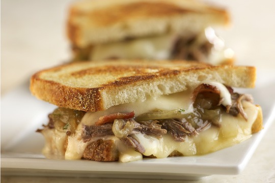 Beef Brisket Grilled Cheese with La Bottega Di BelGioioso Italico™