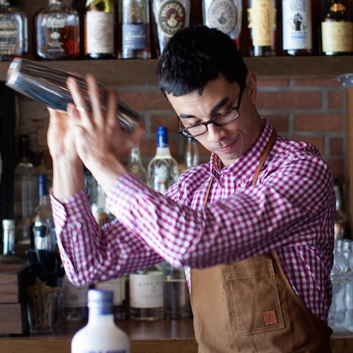 Bartender Jared Sadoian