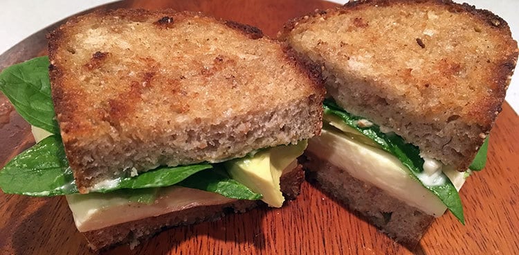 avocado grilled cheese