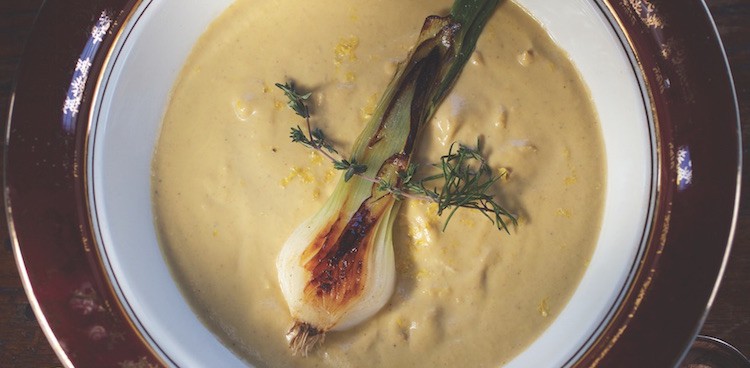 Sonya Coté's Spring Onion Soup