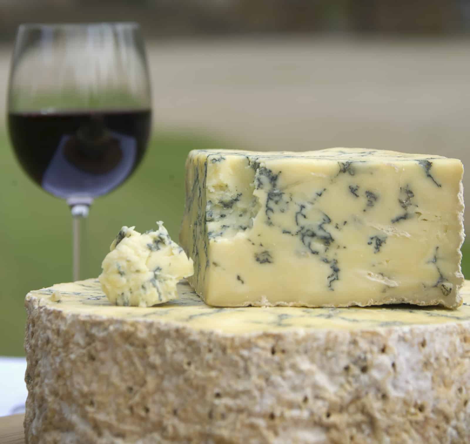 Wine with Stilton